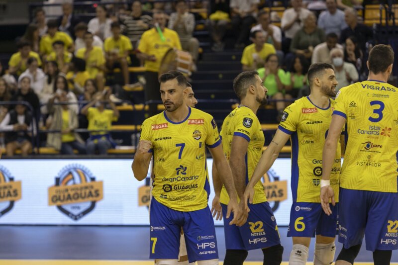 El CV Guaguas cede ante el Ceske Budejovice, pero disputará el play-off