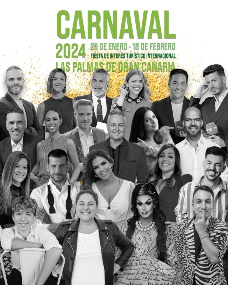 Conoce los presentadores de los actos del Carnaval de Las Palmas de Gran Canaria