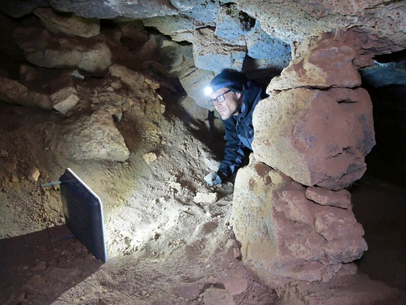 Cueva del Majo de La Degollada. Foto Gobierno de Canarias 