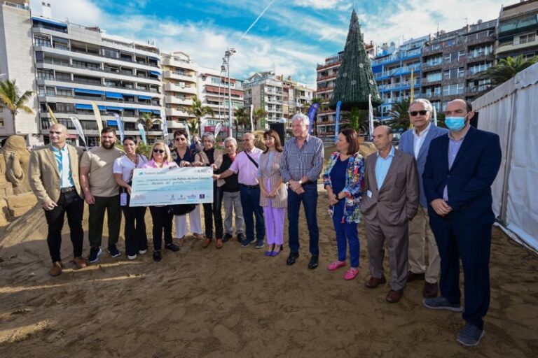 El Belén de Arena de Las Canteras despide la Navidad con más de 170.000 visitantes