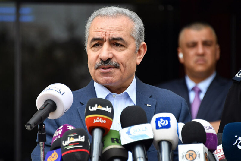 El primer ministro palestino, Mohamad Shtayé