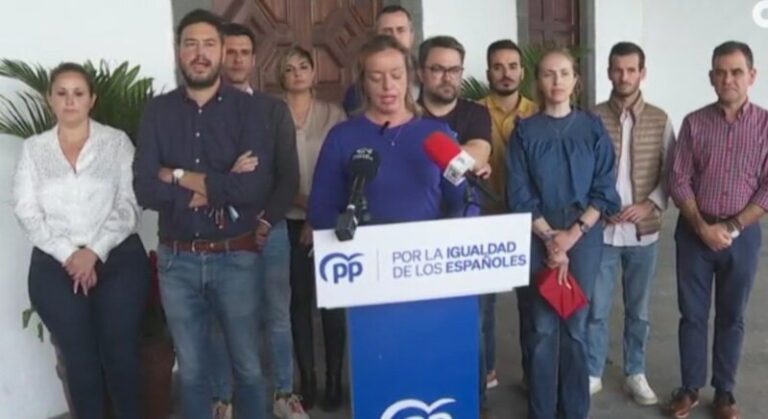 Alcaldes del PP en Canarias firman manifiesto por “la igualdad para todos los españoles”