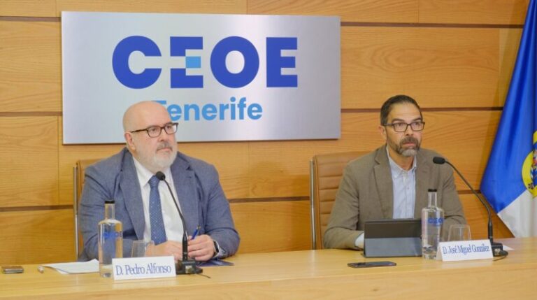 CEOE Tenerife apunta a buenos datos de la economía, pero también detecta preocupaciones
