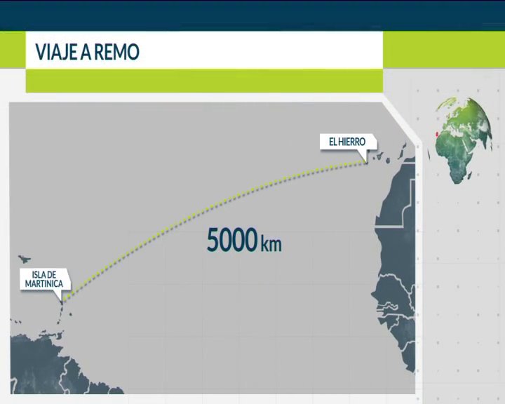 Un francés parte desde El Hierro para llegar hasta la isla de Martinica a remo