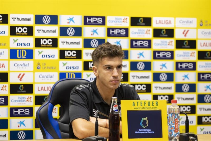 El centrocampista argentino Máximo Perrone. Imagen EFE