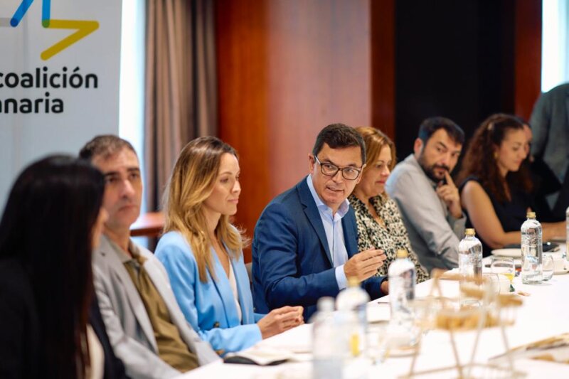 Desayuno informativo de Coalición Canaria en Gran Canaria. Imagen CC en Gran Canaria