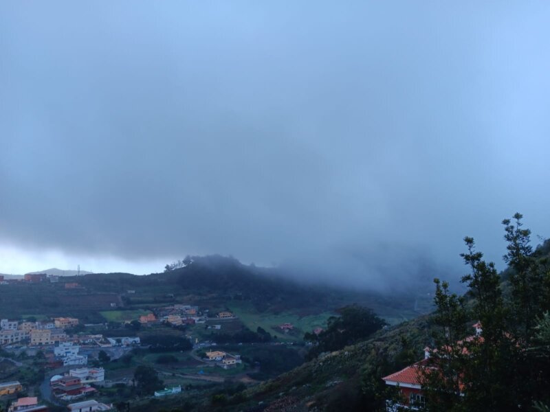 Una vaguada dejará más lluvia este jueves en el archipiélago