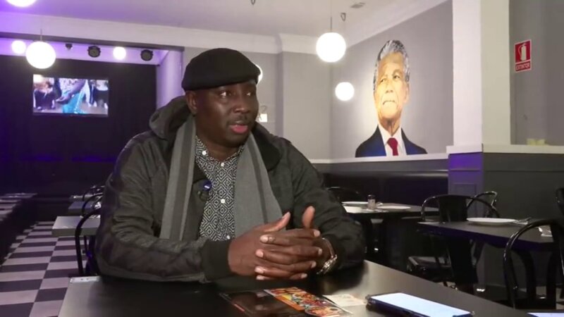 Ndiawar Seck, secretario general de la Asociación de Inmigrantes Senegaleses de España. Imagen RTVC