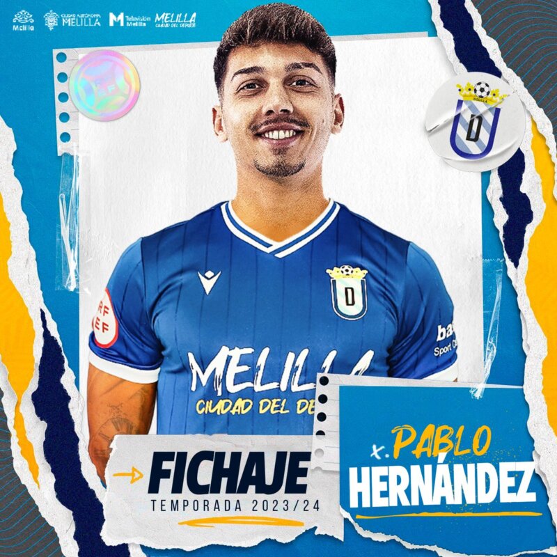 Pablo Hernández, jugador CD Tenerife, cedido al Melilla
