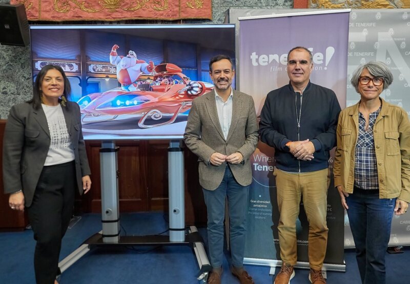 Presentación del balance de los rodajes realizados en Tenerife durante 2023 / Cabildo de Tenerife