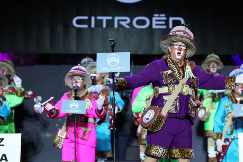 Final del concurso de murgas del Carnaval de Las Palmas de Gran Canaria