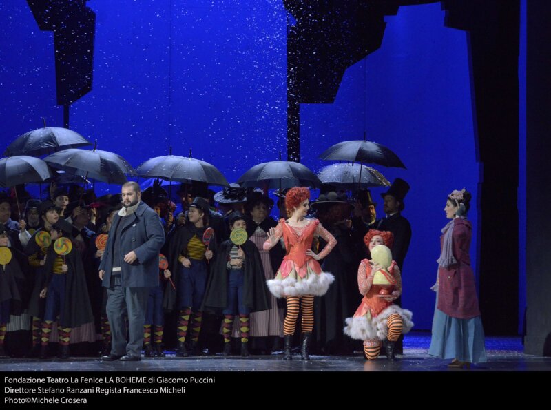 Fondazione Teatro La Fenice LA BOHEME di Giacomo Puccini Direttore Stefano Ranzani Regista Francesco Micheli Photo©Michele Crosera