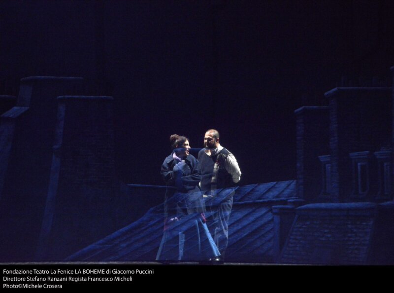 Fondazione Teatro La Fenice LA BOHEME di Giacomo Puccini Direttore Stefano Ranzani Regista Francesco Micheli Photo©Michele Crosera