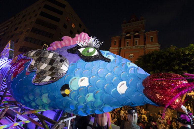Las Palmas de Gran Canaria despide su carnaval con música y drones