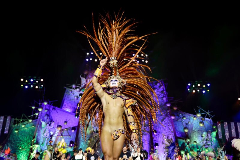 Drag Elektra, ganador de la Gala Drag del Carnaval de Las Palmas de Gran Canaria 2024