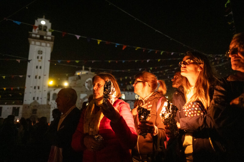 Procesión de las candelas. Imagen Ayuntamiento de Candelaria