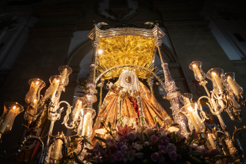 Procesión de las candelas. Imagen Ayuntamiento de Candelaria