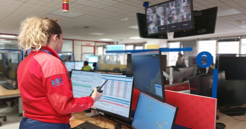 112 Canarias gestionó casi 580.000 incidentes en 2023