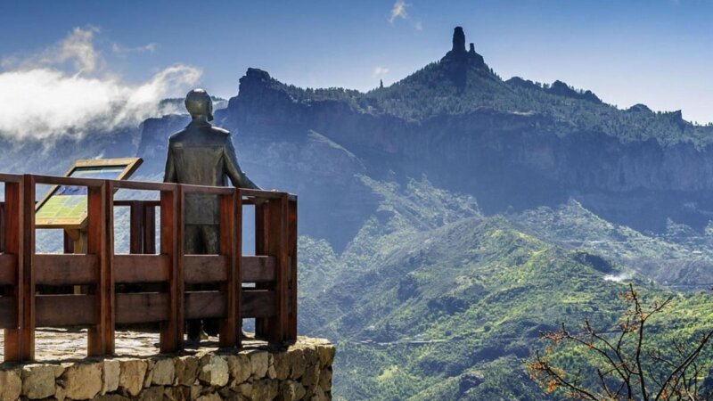 Imagen de archivo del Mirador de Unamuno, en Artenara, Gran Canaria