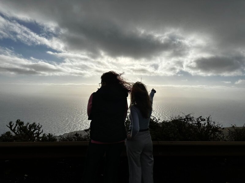Imagen de El Hierro este martes 27 de febrero. Foto de Eduardo Pulido