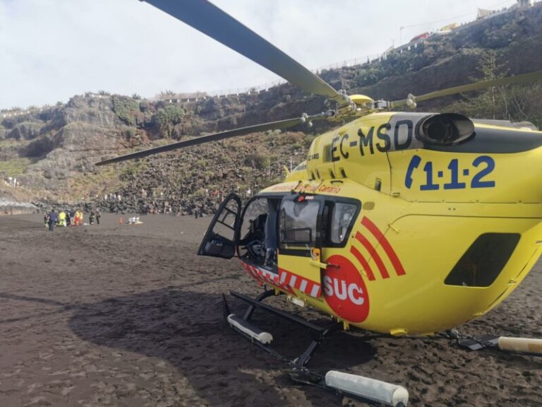 Muere un hombre ahogado en la playa de El Bollullo, en Tenerife