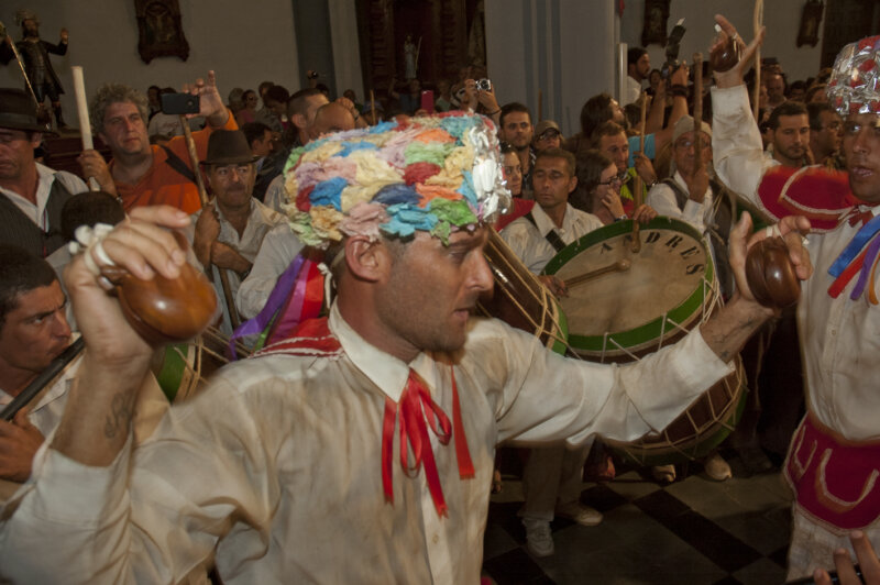 Imagen de archivo de la Bajada de la Virgen de El Hierro 