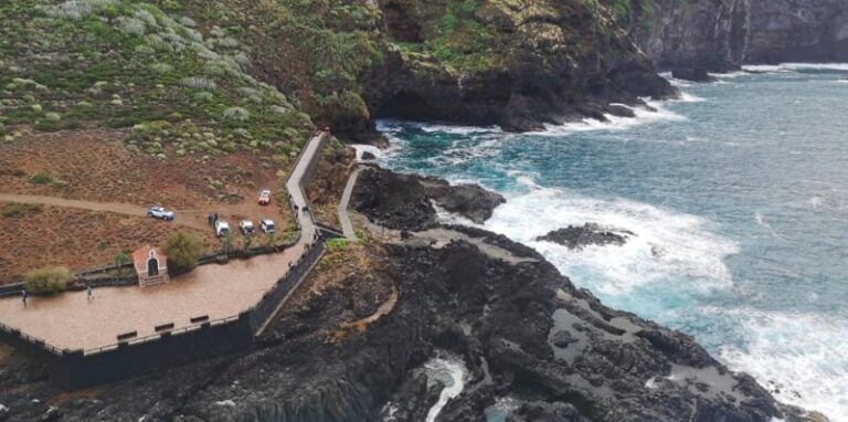 Un helicóptero y efectivos por tierra siguen buscando al hombre desaparecido en El Sauzal