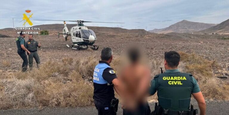 Detienen en Fuerteventura al preso que se fugó de la cárcel de Tahíche, en Lanzarote
