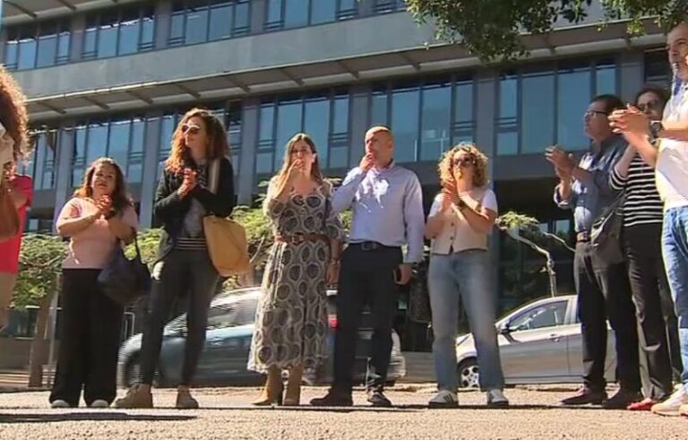 Primer día de huelga del personal del Instituto de Medicina Forense de Santa Cruz de Tenerife