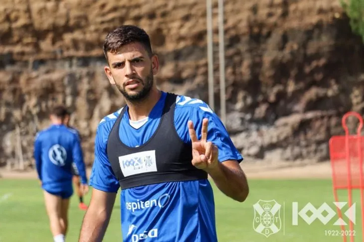 Javi Alonso, jugador del CD Tenerife / Archivo 