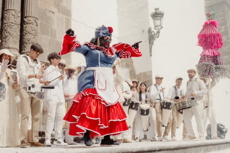 La Negra Tomasa en su recibimiento en la Plaza de la Habana / Archivo 
