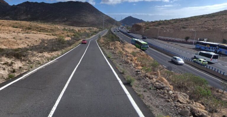 Fallece un ciclista atropellado en el sur de Tenerife