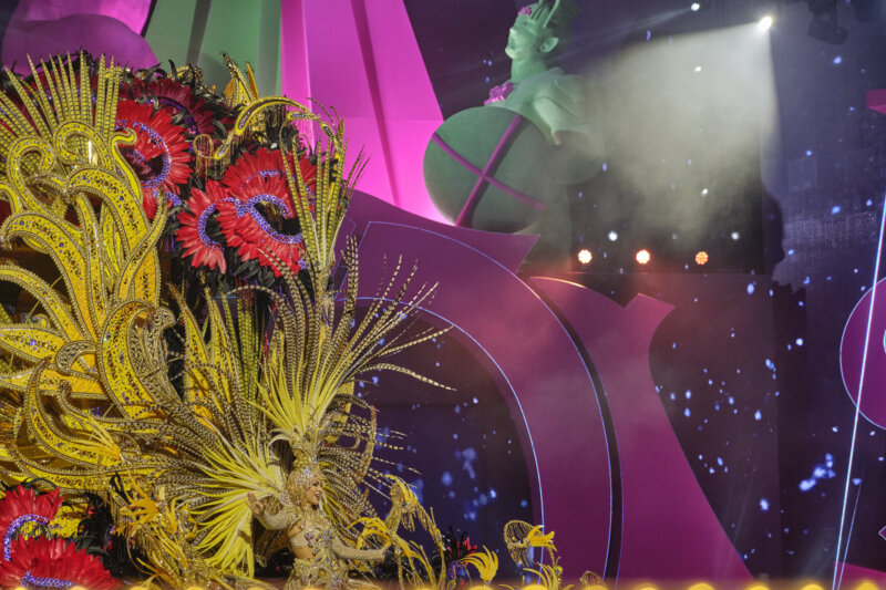 Segunda Dama de Honor del Carnaval de Santa Cruz de Tenerife 2024 fue Ankirian Idariana Marcano Cartagena