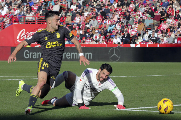 1-1. Las Palmas no consigue pasar del empate en Granada