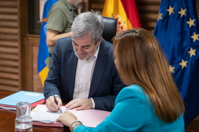 Imagen del Consejo de Gobierno 25/03/24. Foto Gobierno de Canarias 