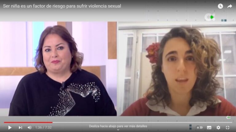 “Ser niña es un factor de riesgo para sufrir violencia sexual”