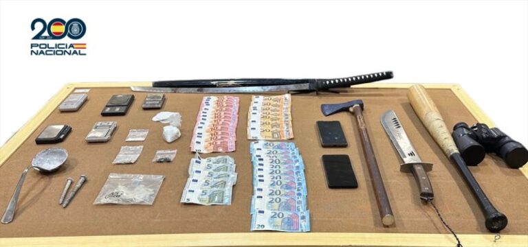 Cinco detenidos en Telde, Gran Canaria, por traficar con drogas