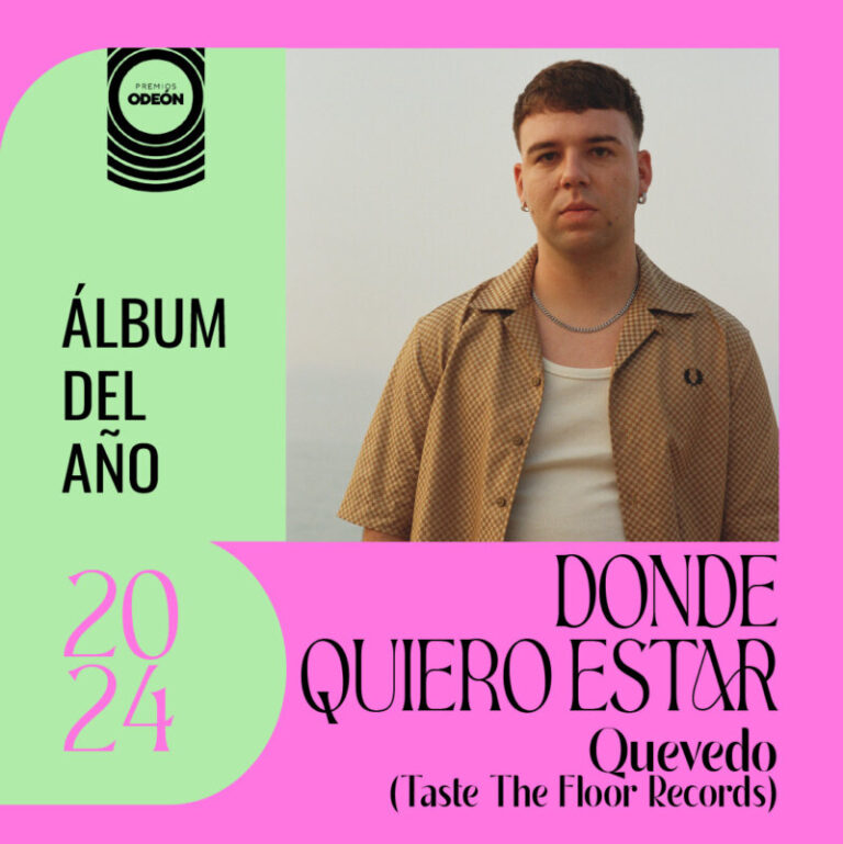 Quevedo, entre los artistas más galardonados en los Premios Odeón