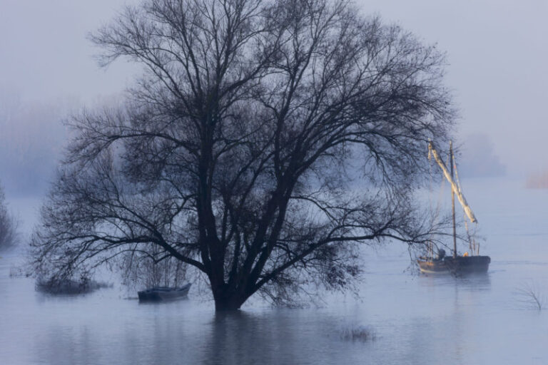 Dos departamentos del centro de Francia en alerta roja por inundaciones
