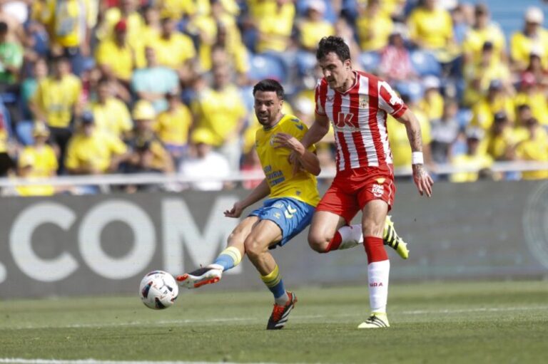 0-1. Las Palmas no obtiene la victoria este domingo ante el Almería