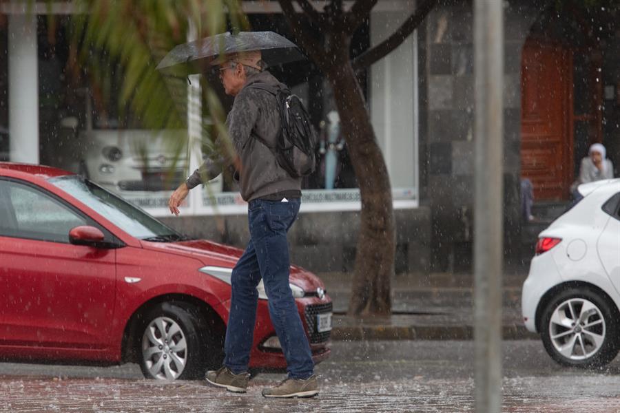 Previsión de lluvia para el Viernes Santo. Imagen EFE