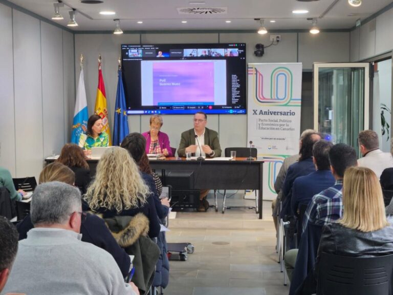 Gobierno y Consejo Escolar de Canarias se reúnen para fijar “líneas de trabajo que mejoren la calidad educativa de las islas”