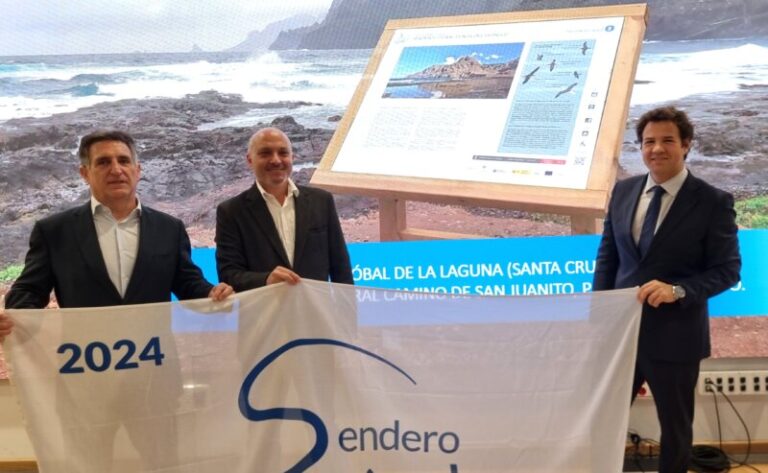 El Camino de San Juanito, en La Laguna, recibe la distinción de Sendero Azul