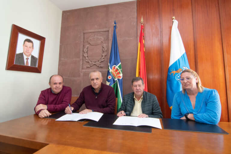 Tejeda y Santa Lucía renuevan el acuerdo de colaboración con el Rally Islas Canarias