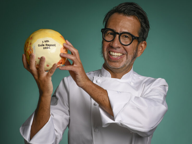 Kiki galardonado con un Sol Repsol