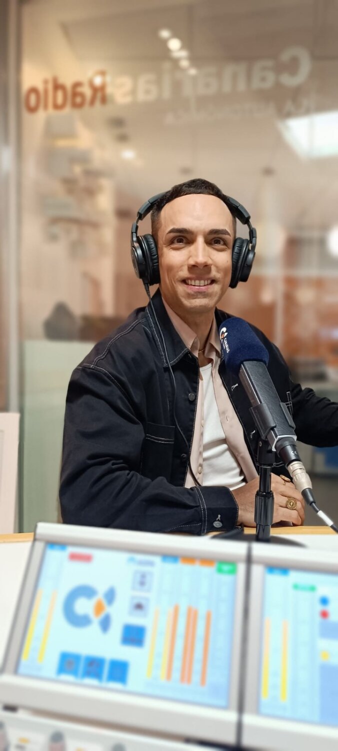 El artista Héctor Artiles, en ‘Canarias mi mundo’