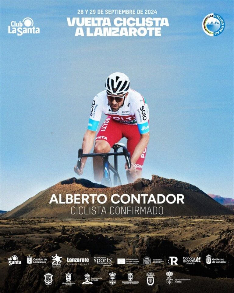 Alberto Contador participará en la Vuelta Ciclista a Lanzarote