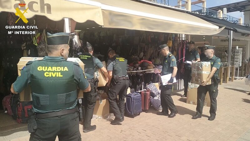 Imagen de la operación de la Guardia Civil en Fuerteventura / Guardia Civil 