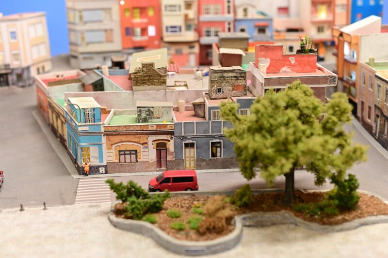 La Isleta y el Puerto en miniatura, una exposición de Klaus Kandler