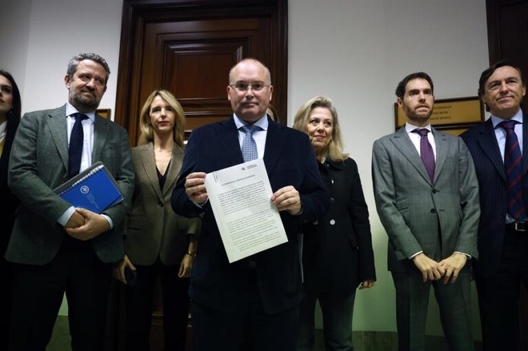 El PP registra la petición de dimisión de Armengol por el ‘caso Koldo’